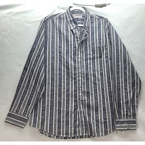McGregor Contemporary Mens Button Down Long‎ Sleeve lilac Striped Shirt